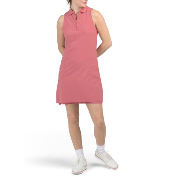 PETER MILLAR Red Carner Sleeveless Sport Mini Dress - Picture 1 of 2